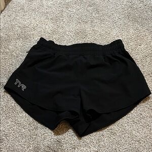 TYR Women's Running Black Shorts